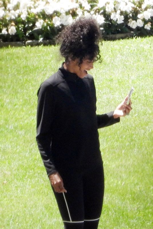 CIARA at a Break from Filming Her New Music Video in Lake Como 07/08/2022