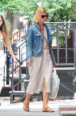 CLAIRE DANES Out Shopping in New York 07/14/2022