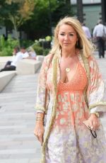 CLAIRE SWEENEY Leaves Soho House White City in London 07/12/2022