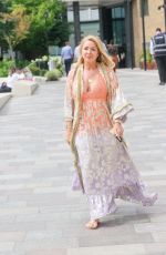 CLAIRE SWEENEY Leaves Soho House White City in London 07/12/2022