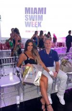 CLAUDIA ROMANI at Lybethras Show at Swim Week in Maimi 07/16/2022