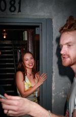 CLAUDIA SULEWSKI Arrives at Troubadour in West Hollywood 07/14/2022