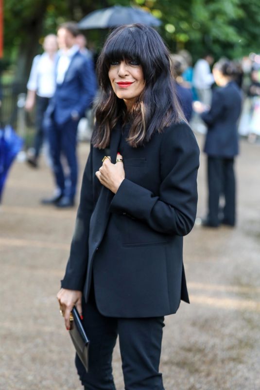 CLAUDIA WINKLEMAN at Serpentine Summer Evening Event in London 06/30/2022