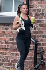 COLEEN ROONEY Leaves Boxing Session in Cheshire 07/12/2022