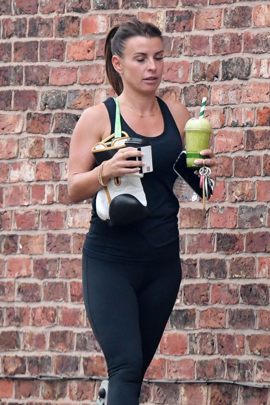 COLEEN ROONEY Leaves Boxing Session in Cheshire 07/12/2022