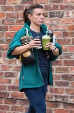 COLEEN ROONEY Out for Coffee and a Smoothie in Manchester 07/04/2022