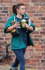 COLEEN ROONEY Out for Coffee and a Smoothie in Manchester 07/04/2022