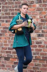 COLEEN ROONEY Out for Coffee and a Smoothie in Manchester 07/04/2022