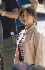 COURTENEY COX,MELISSA BARRERA and JENNA ORTEGA on the Set of Scream 6 in montreal 07/12/2022