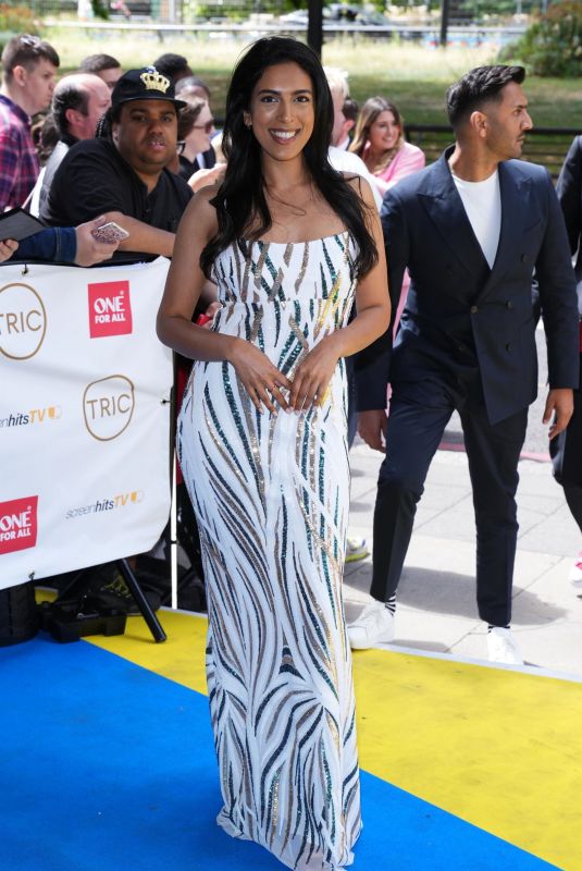 CRYSTELLE PEREIRA Arrives at TRIC Awards 2022 in London 07/06/2022