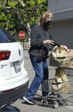 CYBIL SHEPHERD Out for Grocery Shopping in Los Angeles 07/04/2022