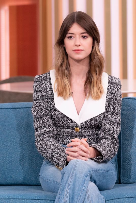 DAISY EDGAR JONES at This Morning Show in London 07/22/2022