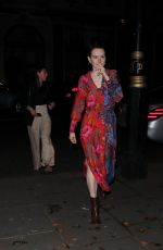 DAISY RIDLEY Leaves Hamyard Hotel in London 07/19/2022