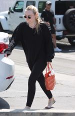 DAKOTA FANNING Leaves Pilates Class in Hollywood 07/25/2022