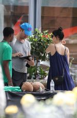 DAKOTA JOHNSON and Chris Martin Out in Boston 07/26/2022