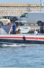 DEE OCLEPPO HILFIGER at a Boat in Saint-Tropez 07/19/2022