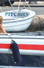 DEE OCLEPPO HILFIGER at a Boat in Saint-Tropez 07/19/2022