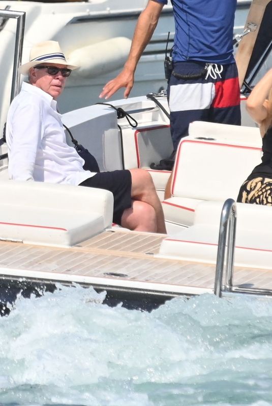 DEE OCLEPPO HILFIGER at a Boat in Saint-Tropez 07/19/2022
