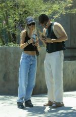 DELILAH HAMLIN Out with a Friend in West Hollywood 07/27/2022