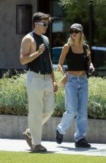 DELILAH HAMLIN Out with a Friend in West Hollywood 07/27/2022