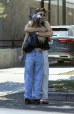 DELILAH HAMLIN Out with a Friend in West Hollywood 07/27/2022