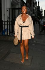 DEMI JONES Arrives at ITV Summer Gala in London 07/20/2022