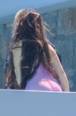 DEMI ROSE at a Photoshoot in Mykonos 07/26/2022