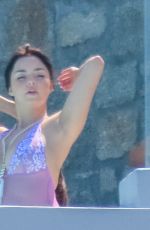 DEMI ROSE at a Photoshoot in Mykonos 07/26/2022