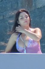 DEMI ROSE at a Photoshoot in Mykonos 07/26/2022