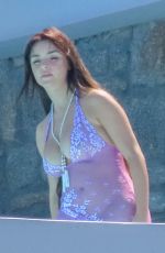 DEMI ROSE at a Photoshoot in Mykonos 07/26/2022