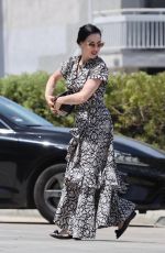 DITA VON TEESE Arrives at a Business Meeting in Santa Monica 07/21/2022
