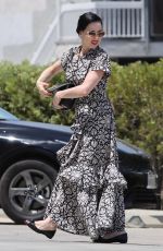 DITA VON TEESE Arrives at a Business Meeting in Santa Monica 07/21/2022