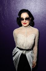 DITA VON TEESE at Alexis Mabille Haute Couture F/W Show at Paris Fashion Week 07/05/2022