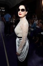 DITA VON TEESE at Alexis Mabille Haute Couture F/W Show at Paris Fashion Week 07/05/2022