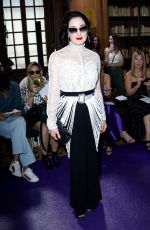 DITA VON TEESE at Alexis Mabille Haute Couture F/W Show at Paris Fashion Week 07/05/2022