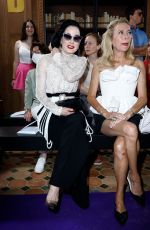 DITA VON TEESE at Alexis Mabille Haute Couture F/W Show at Paris Fashion Week 07/05/2022