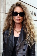 DOUTZEN KROES Leaves Azzedine Alaia Show at Paris Fashion Week 07/03/2022