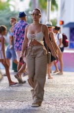 DRAYA MICHELE Arrives at Pretty Little Thing Show at Miami Swim Week 07/15/2022
