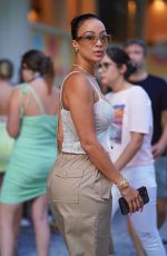 DRAYA MICHELE Arrives at Pretty Little Thing Show at Miami Swim Week 07/15/2022