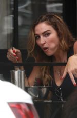 DREA DE MATTEO Out for Lunch with a Girlfriend in Los Angeles 07/28/2022