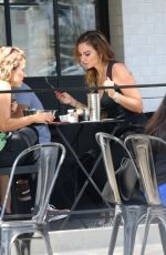 DREA DE MATTEO Out for Lunch with a Girlfriend in Los Angeles 07/28/2022