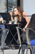 DREA DE MATTEO Out for Lunch with a Girlfriend in Los Angeles 07/28/2022