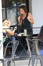 DREA DE MATTEO Out for Lunch with a Girlfriend in Los Angeles 07/28/2022