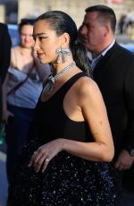 DUA LIPA Arrives at Balenciaga Afterparty at Paris Haute Couture Week 07/06/2022