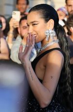 DUA LIPA Arrives at Balenciaga Afterparty in Paris 07/06/2022