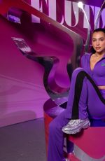 DUA LIPA at Flutur x Puma Experience at Michigan Avenue in Chicago 07/28/2022