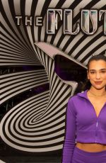 DUA LIPA at Flutur x Puma Experience at Michigan Avenue in Chicago 07/28/2022