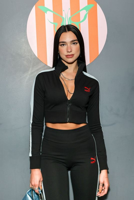 DUA LIPA at Puma x Dua Lipa Launch Dinner at Bistrotheque in London 07/15/2022