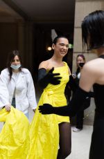 DUA LIPA Leaves Balenciaga Fashion Show at PFW in Paris 07/06/2022