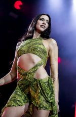 DUA LIPA Performs at Roskilde Music Festival in Denmark 06/30/2022